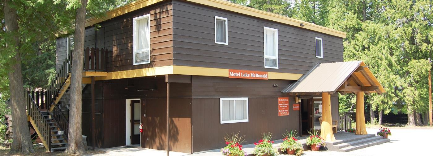 Motel Lake Mcdonald West Glacier Exterior foto